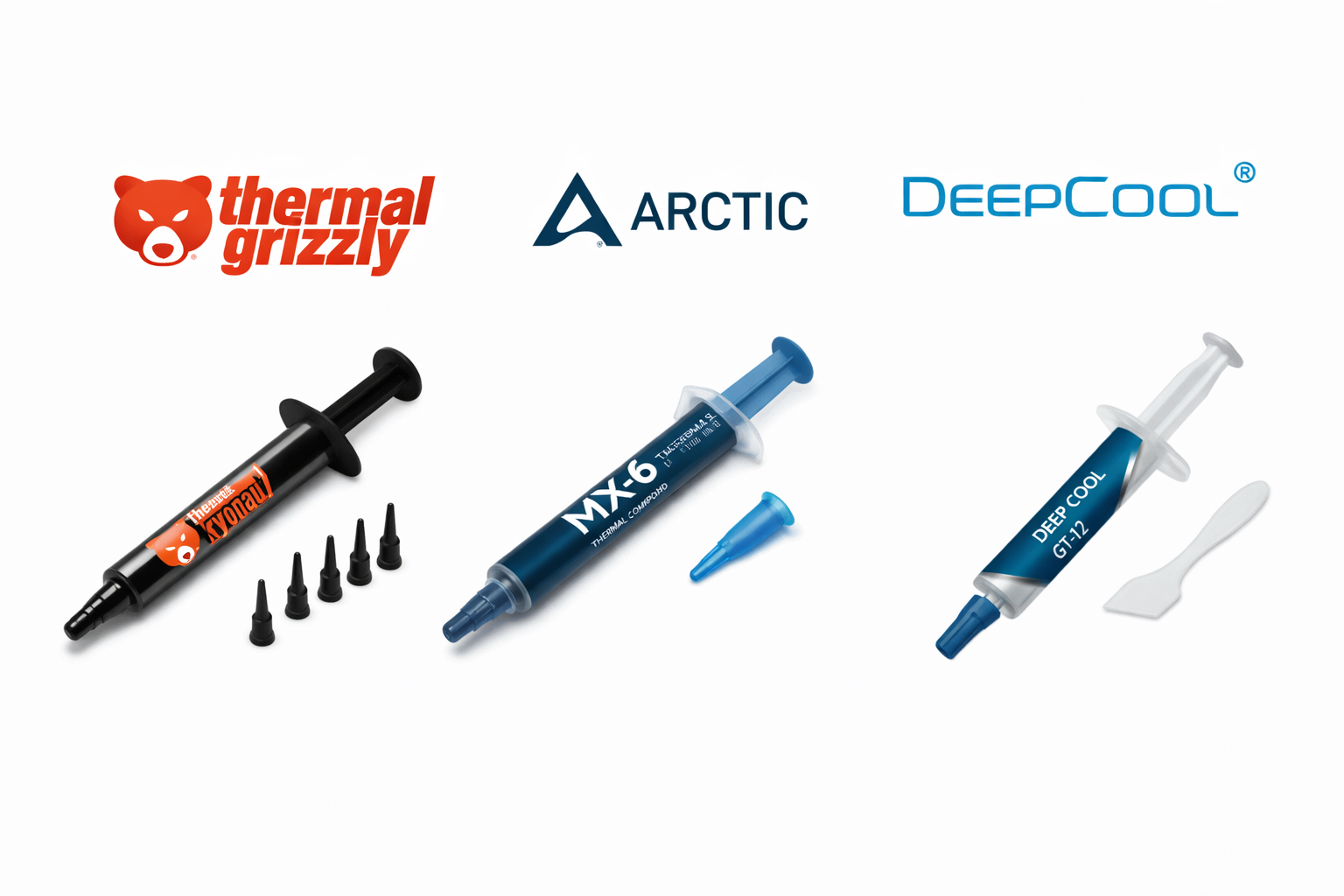 Pastas Termicas, Metal liquido y Thermal Pads