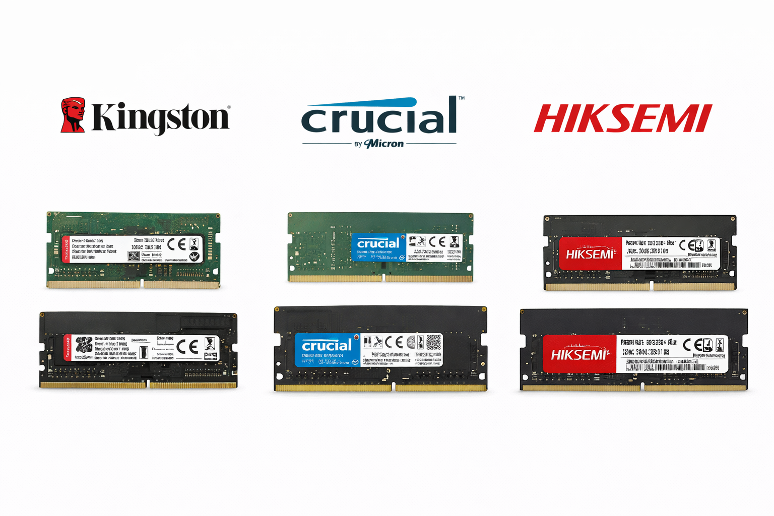 Memorias RAM para PC y laptop